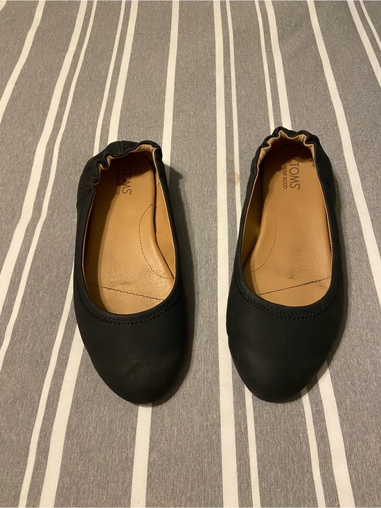 Toms Shoes - Toms Black Ballet Flats